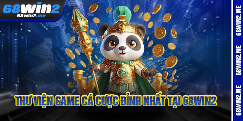 Thư viện game cá cược đỉnh nhất tại 68win2 